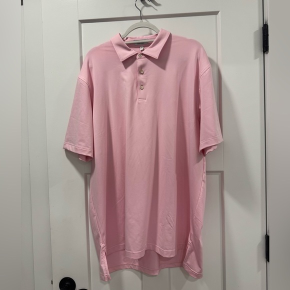 Peter Millar Other - Peter Millar Pink Summer Comfort Pink Polo XL